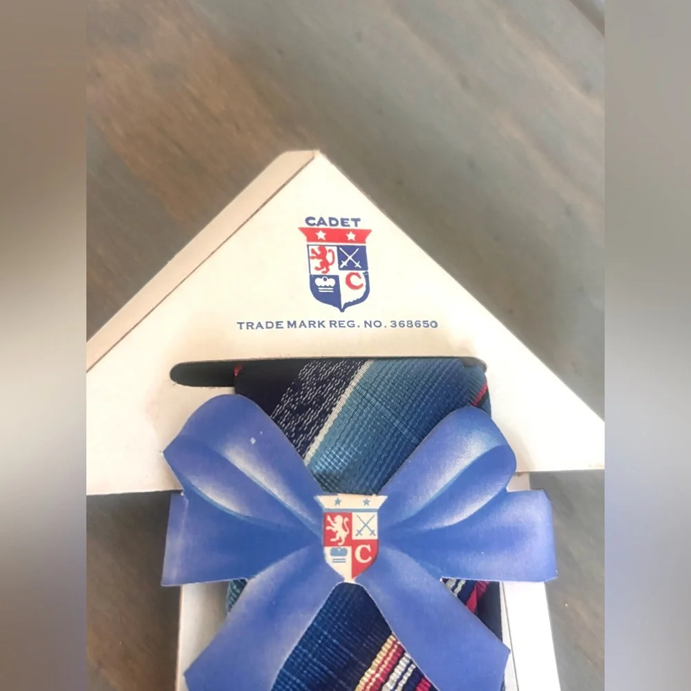 Vintage Cadet Junior Youth Neck Tie- New In Original Packaging